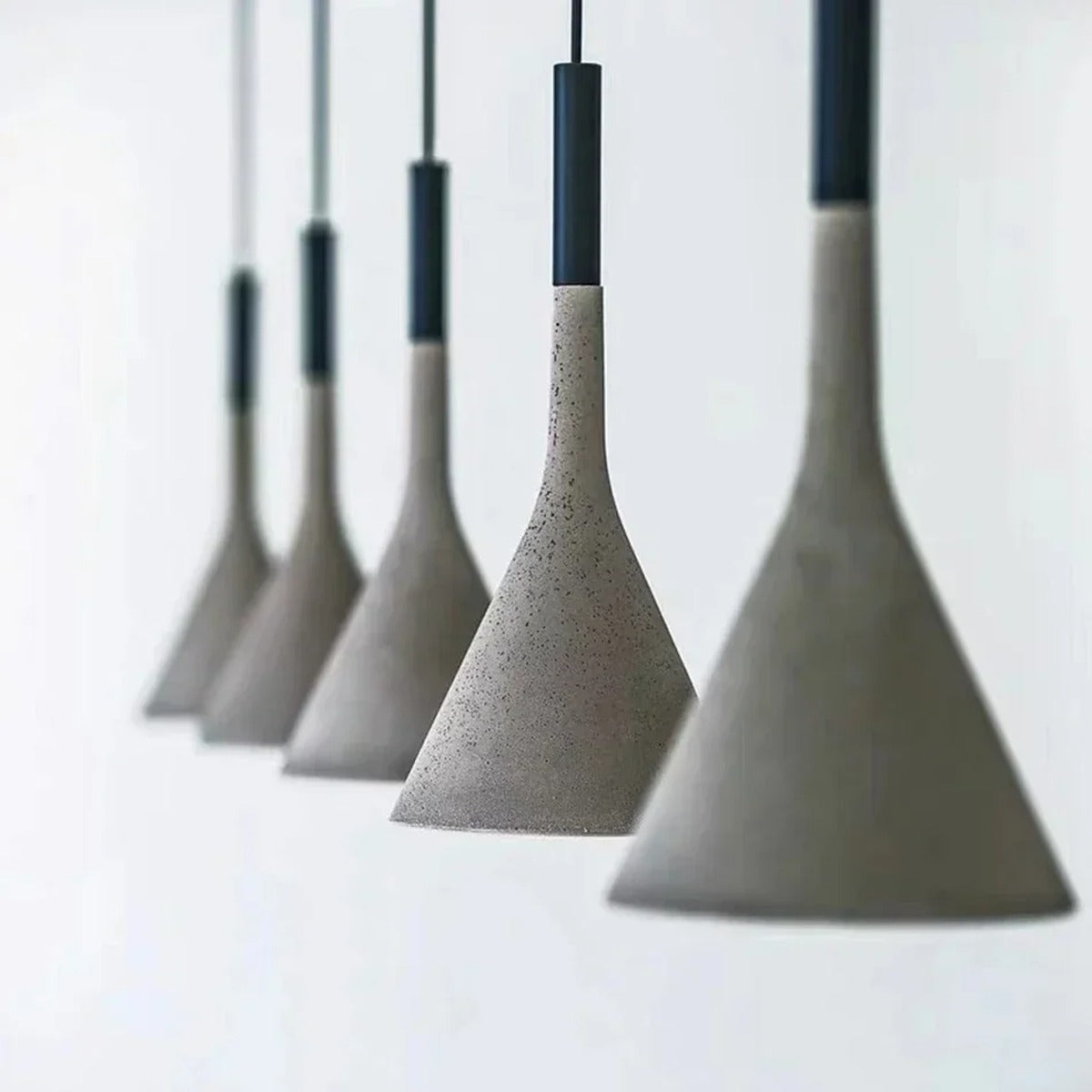 Concrete Nordic Sculptural Pendant Cemendris – Hero Shot