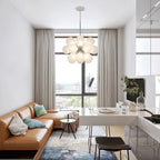 Bubble Glass Flower Chandelier Cloudaris – Lifestyle View 3