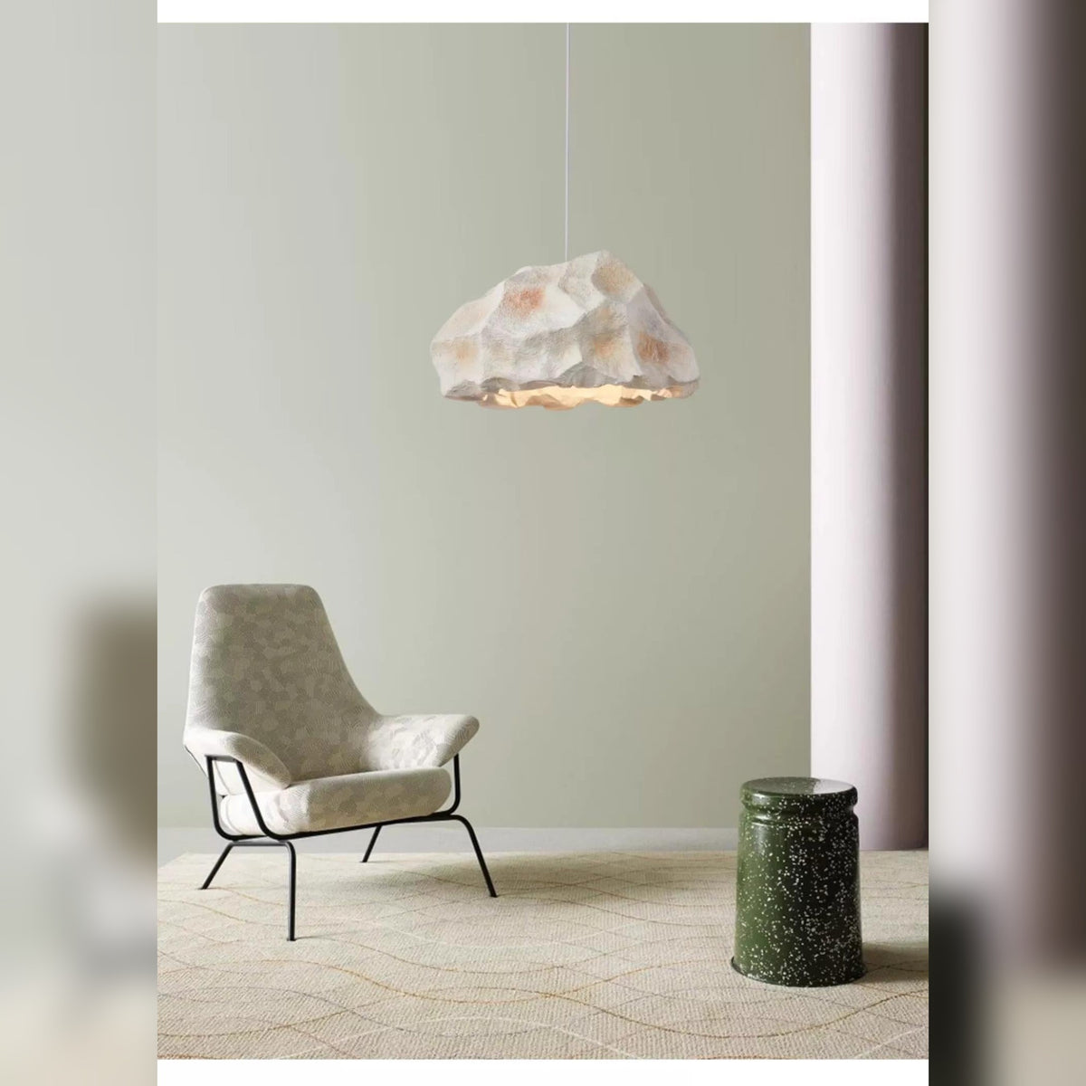 Nordic Rock Pendant Light Bvaelorn – Lifestyle Living Room