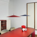 Ultra-Thin Triangle Flat Pendant Light – Bevon – Lifestyle View 4