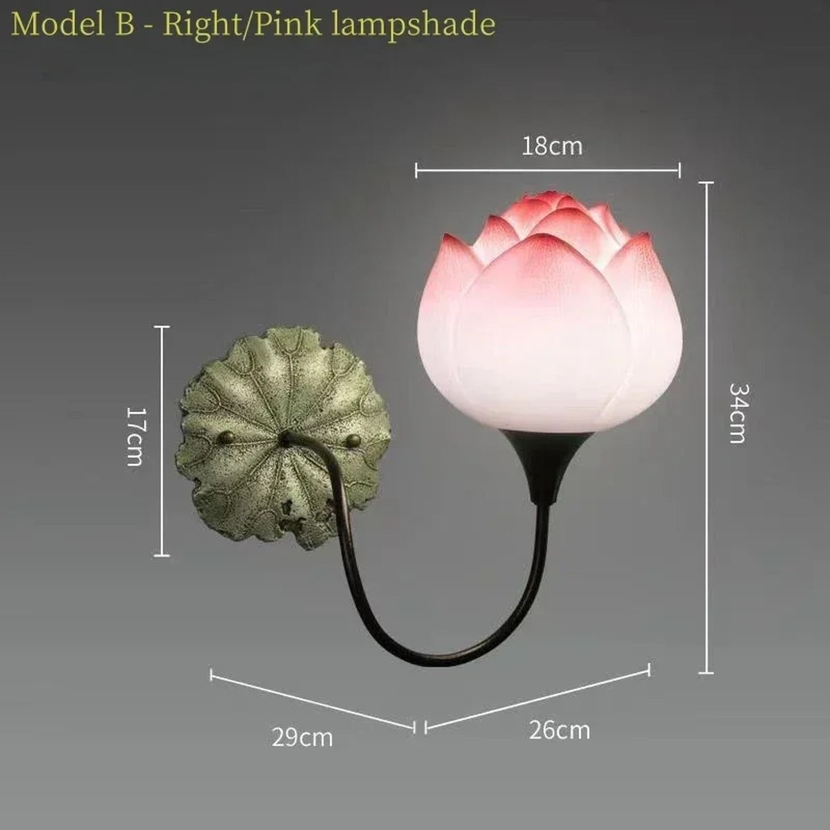 Sculptural Resin Wall Sconce Ethereon – Product Detail 16