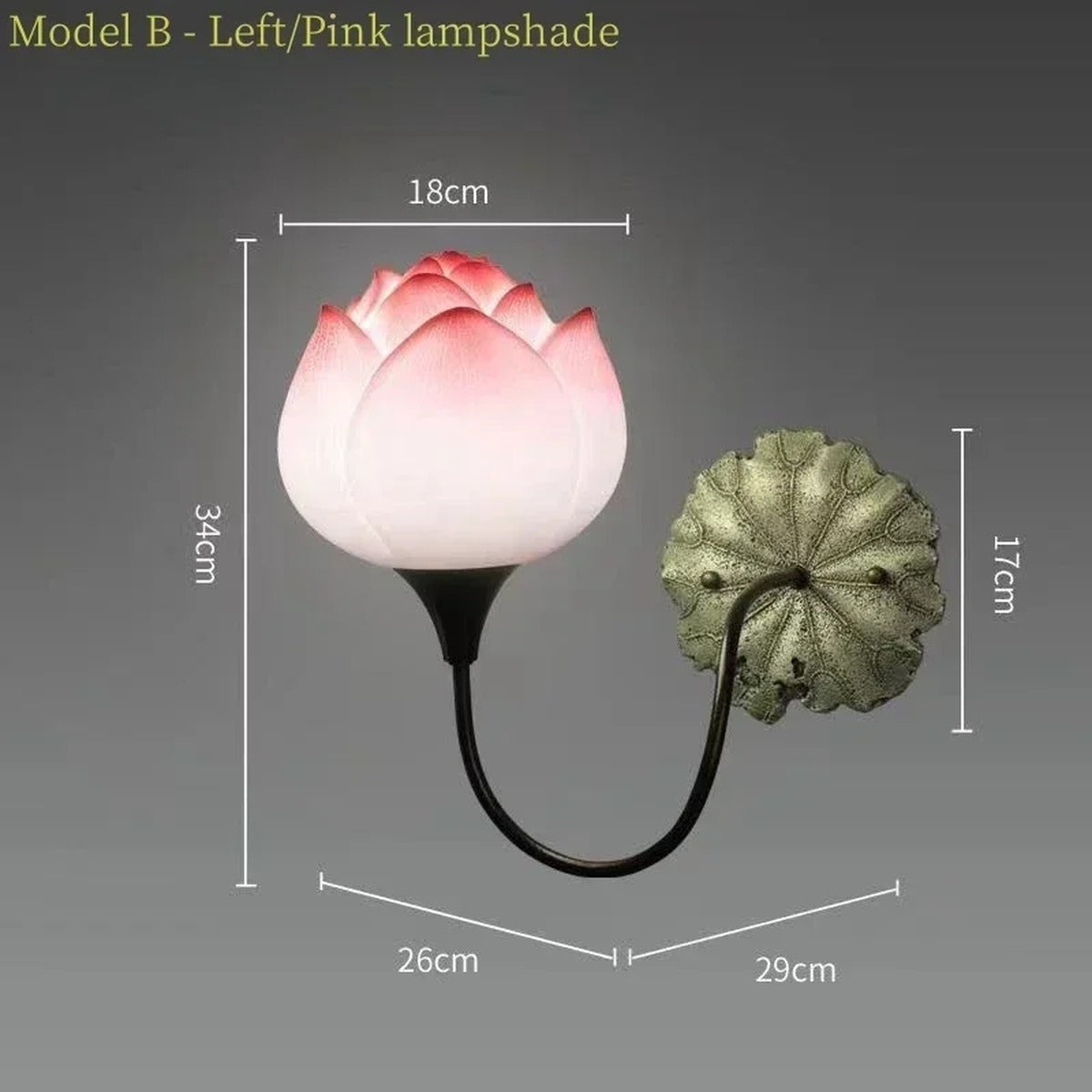 Sculptural Resin Wall Sconce Ethereon – Product Detail 15