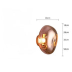 Minimalist Gold Glow Wall Sconce Selvion – Product Detail 11