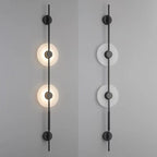 Moon Disc Vertical Pole Wall Sconce – Jevanto – Product Detail 9