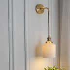Minimalist Gold Wall Sconce Calveris – Product Detail 12