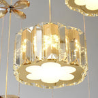 Spiral Crystal Cascade Staircase Chandelier Xelvara – Lifestyle View 4