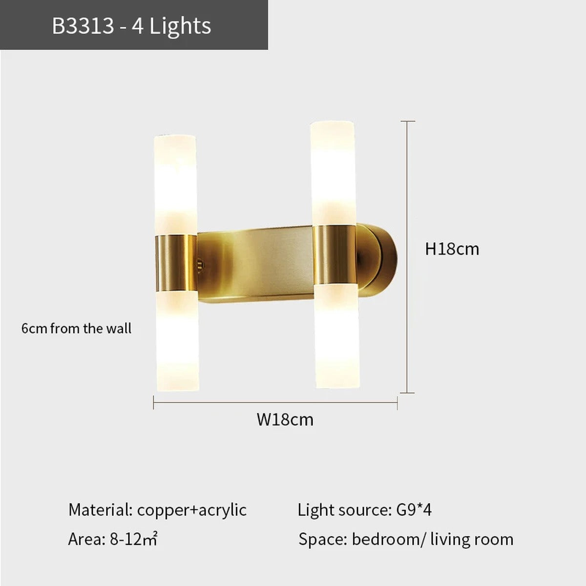 Modern Pendant Light Luxara — 4 Heads