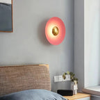 Eclipse Concave Disc Wall Sconce – Dravion – Lifestyle View 4