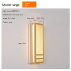 Serenox wood slat wall sconce - Large (50cm) specifications