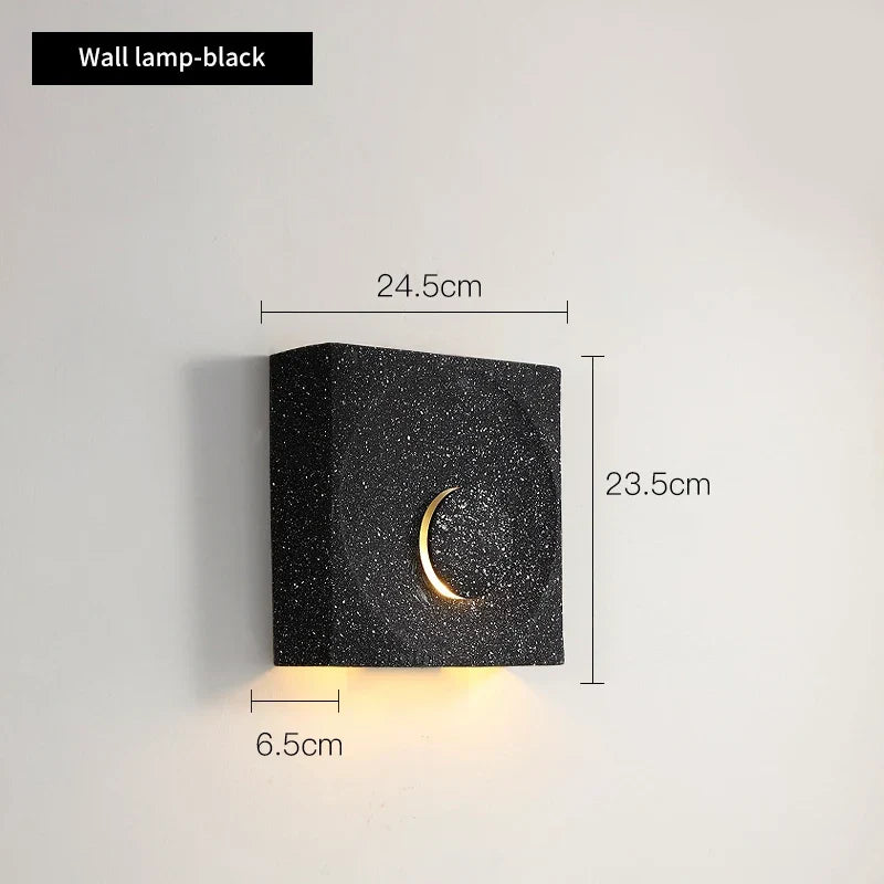 Sculptural Stone-Effect Wall Sconce Velanto – Product Detail 9