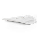 Tenzora wall sconce shade rear view showing wall-mount bracket