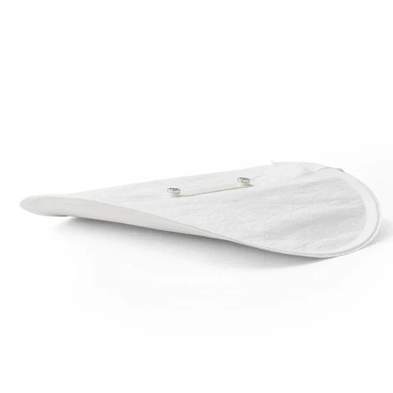 Tenzora wall sconce shade rear view showing wall-mount bracket