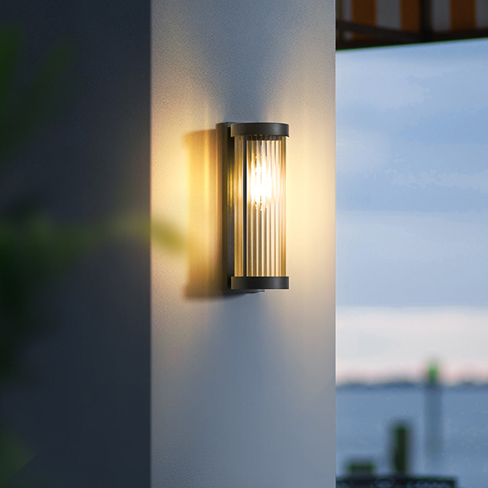 Industrial Metal Outdoor Wall Sconce Ferenth – Product Detail 9