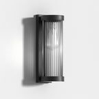 Industrial Metal Outdoor Wall Sconce Ferenth – Lifestyle View 2