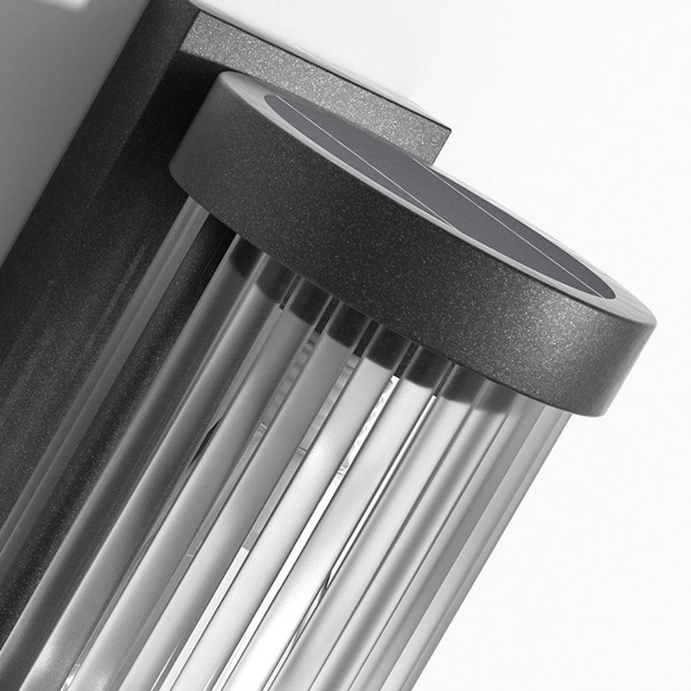 Industrial Metal Outdoor Wall Sconce Ferenth – Lifestyle View 4