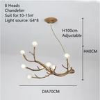 Modern Trendy Chandelier Carlux