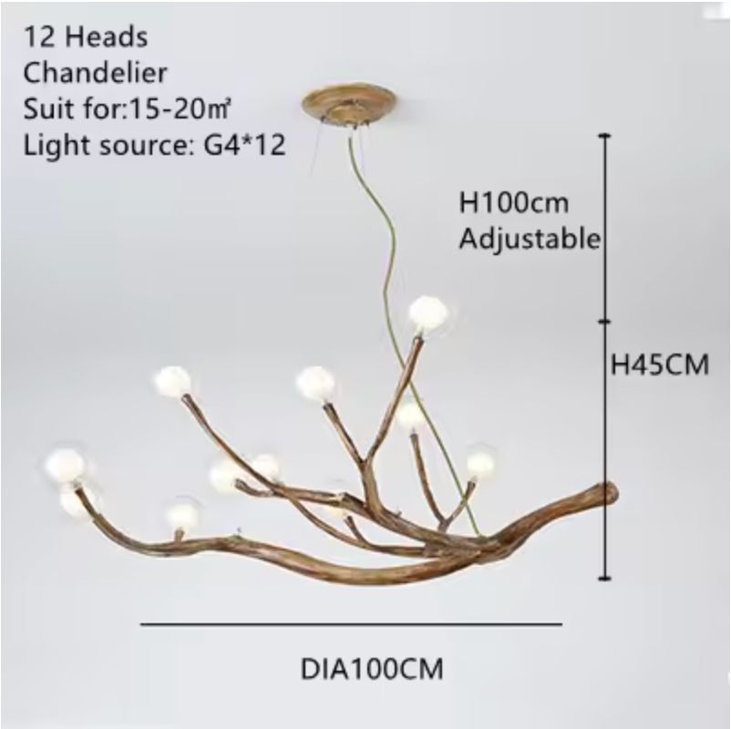 Modern Trendy Chandelier Carlux