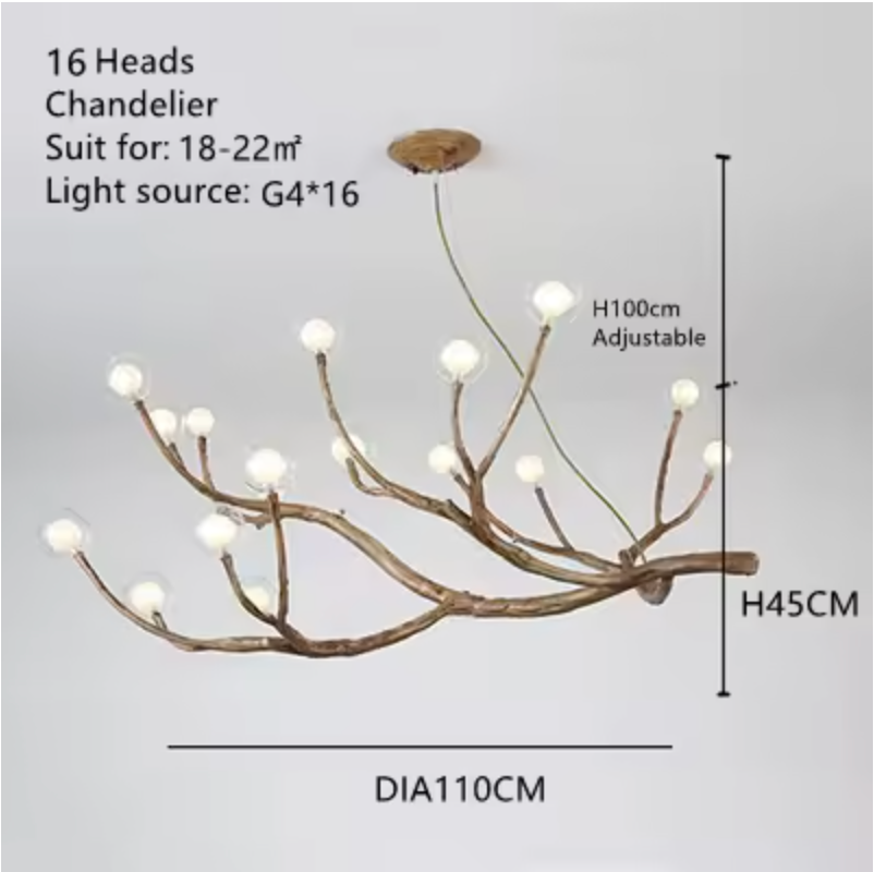 Modern Trendy Chandelier Carlux