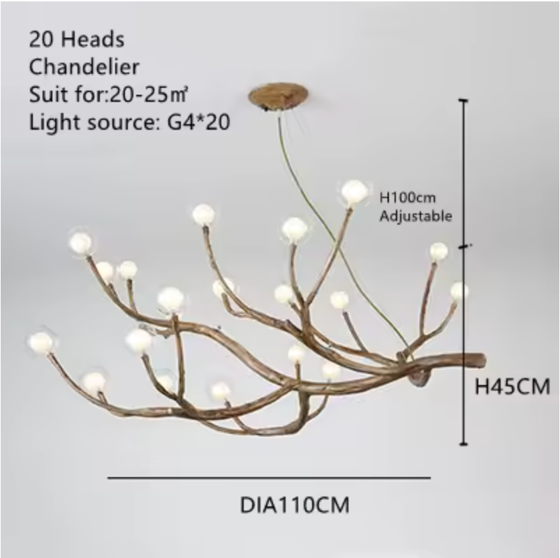 Modern Trendy Chandelier Carlux