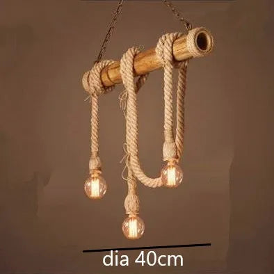 Organic Bamboo Wood Chandelier Dorion – Product Detail 6