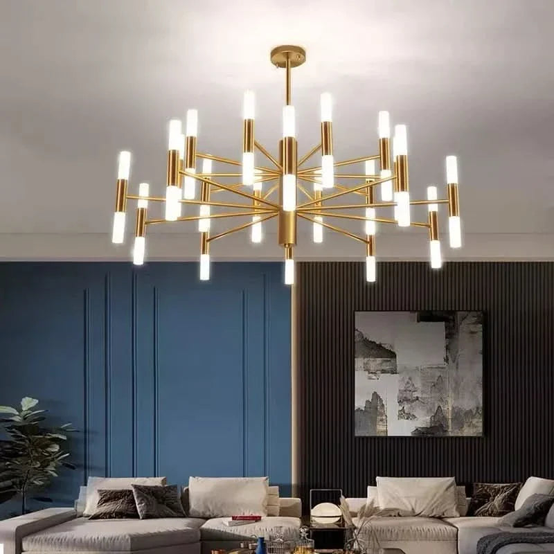 Mid-Century Sputnik Chandelier Radex – Hero Shot
