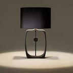 Precision Metal Arc Table Lamp Lunivex – Lifestyle View 2