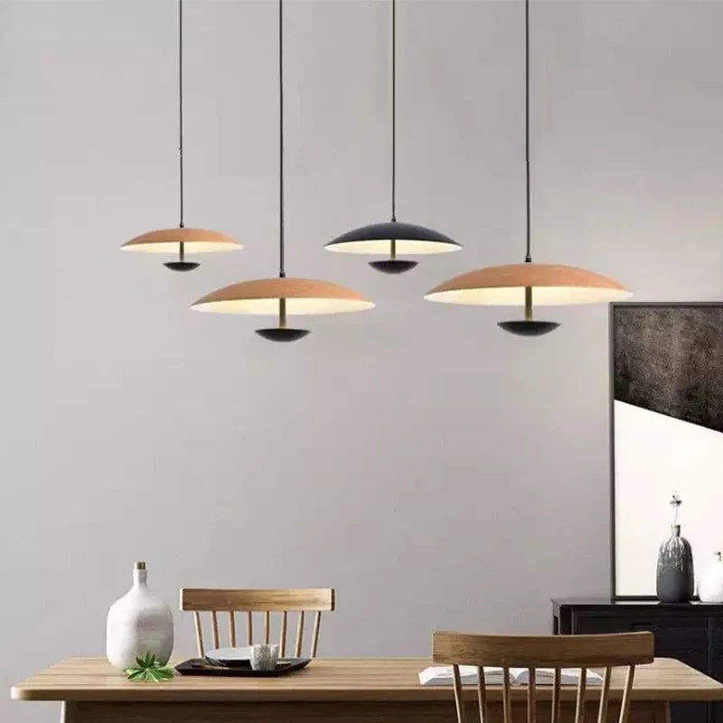 Retro Geometric Dome Pendant Light Xxaeloria – Hero Shot