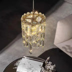 Cerovax crystal pendant light — lifestyle view