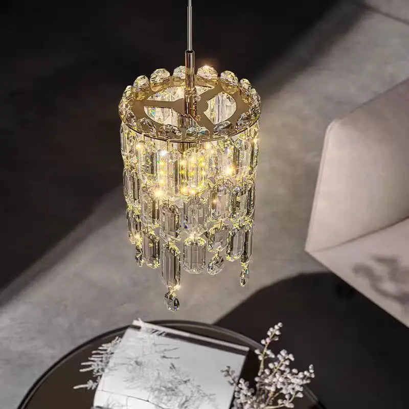 Cerovax crystal pendant light — lifestyle view