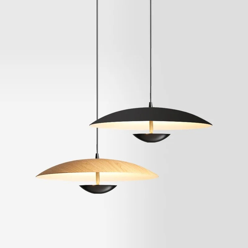 Retro Geometric Dome Pendant Light Xxaeloria – Lifestyle View 2