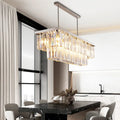 Stainless Steel Linear Chandelier Corveaux – Product Detail 6