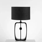 Precision Metal Arc Table Lamp Lunivex – Lifestyle View 3