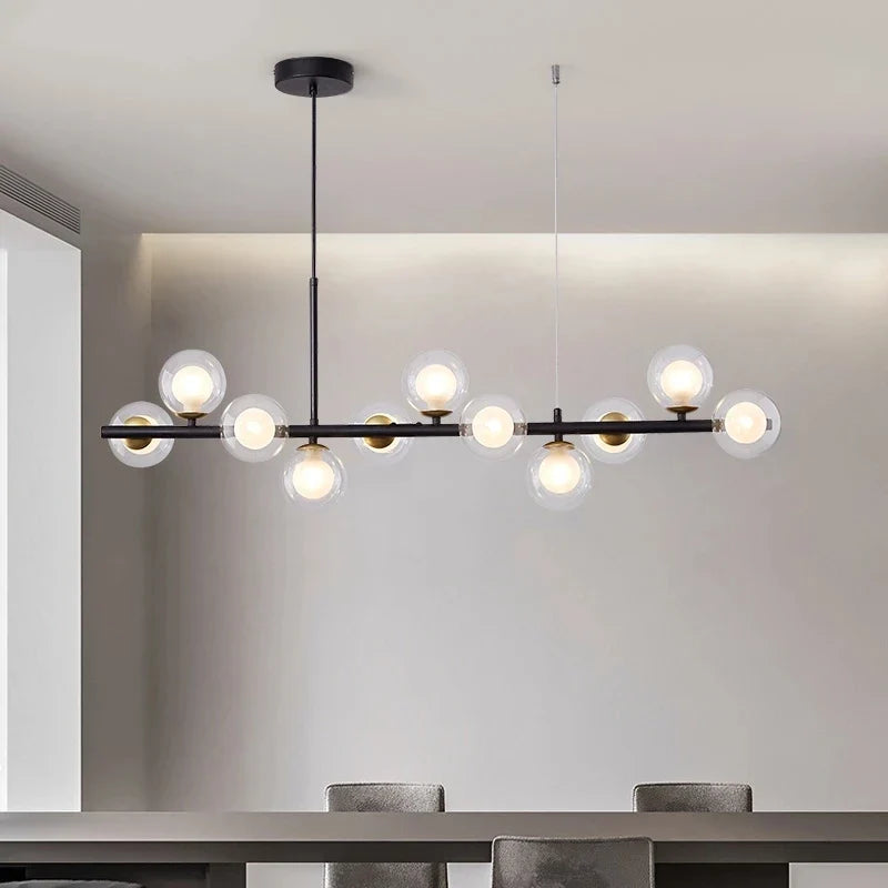 Clustered Glass Sphere Chandelier Maveth – Product Detail 5