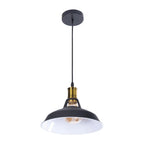 Vintage Gold Alloy Dome Pendant Light Belvaire – Lifestyle View 4