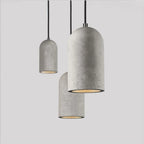 Nordic Concrete Bullet Pendant Light Hvaeloria – Hero Shot