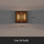 Hand-Finished Copper Wall Sconce Firmorn – Lifestyle View 2