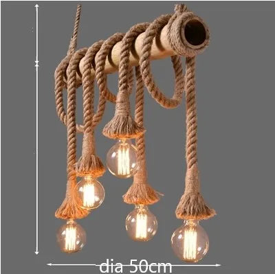Organic Bamboo Wood Chandelier Dorion – Product Detail 5