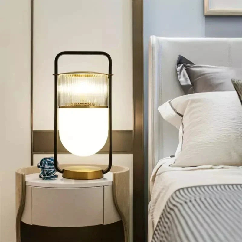Contemporary Sculptural Bedside Lamp Cavrel – Product Detail 6