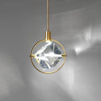 Geometric Ring Statement Pendant Light Cemora – Hero Shot