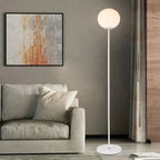 Celnox floor lamp - styled in a bedroom setting