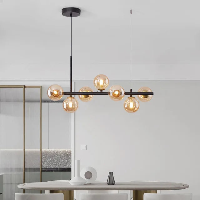 Modern Metal Cluster Chandelier Helindros – Product Detail 7
