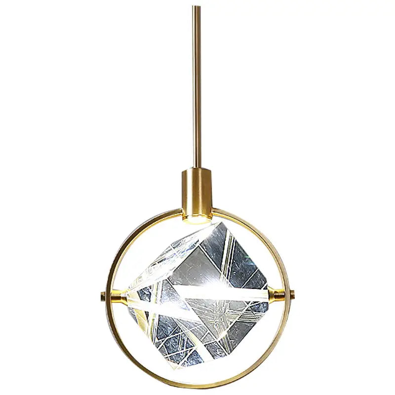 Geometric Ring Statement Pendant Light Cemora – Product Detail 6