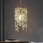 Cerovax crystal pendant light — wall detail
