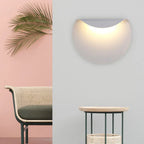 Refined Lightweight Aluminum Wall Sconce Meridox – Lifestyle Vignette