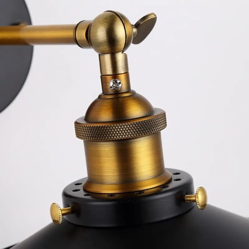 Vintage Brass Cone Wall Sconce Brimwell – Product Detail 5