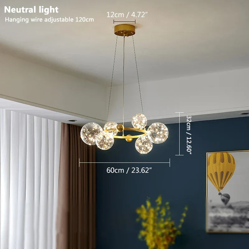 Metal LED Pendant Light Dormon
