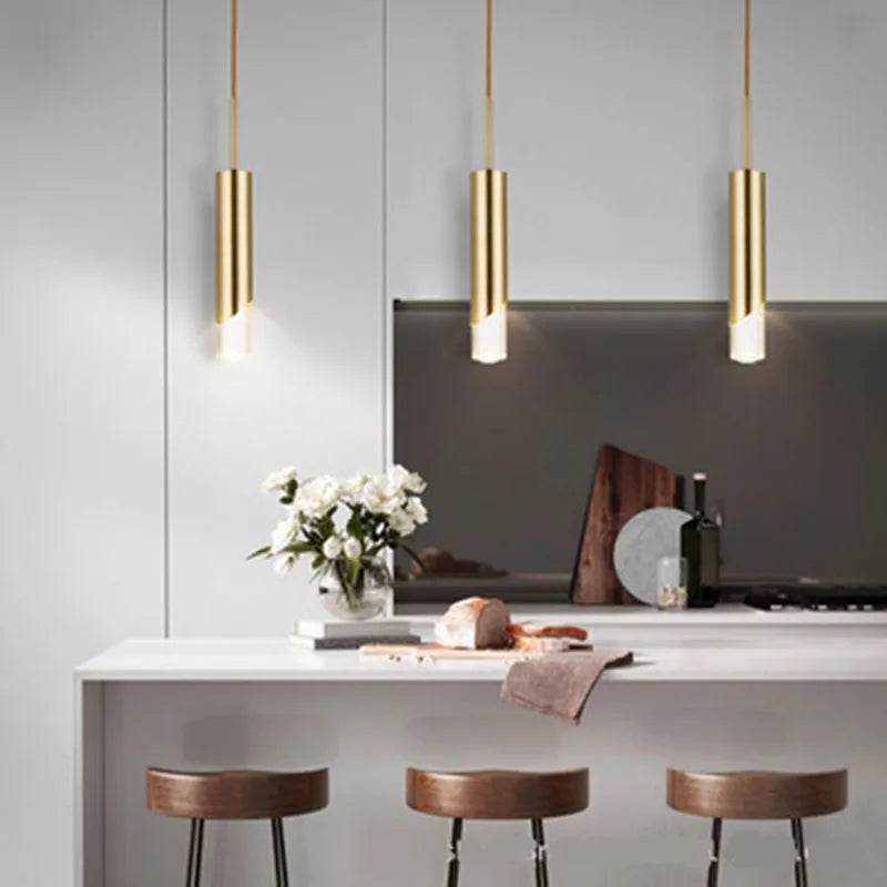 Aluminium Gold Pendant Light Dornex