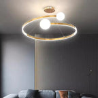Contemporary Aluminum Disc Chandelier Dalvera – Product Detail 9