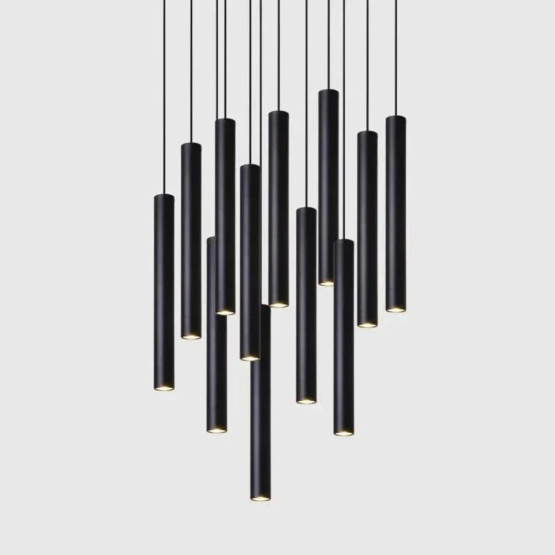 Minimalist Aluminium Cylinder Pendant Light Armex – Lifestyle View 4