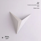 Geometric Triangular Gold Wall Sconce Kalmon – Product Detail 6